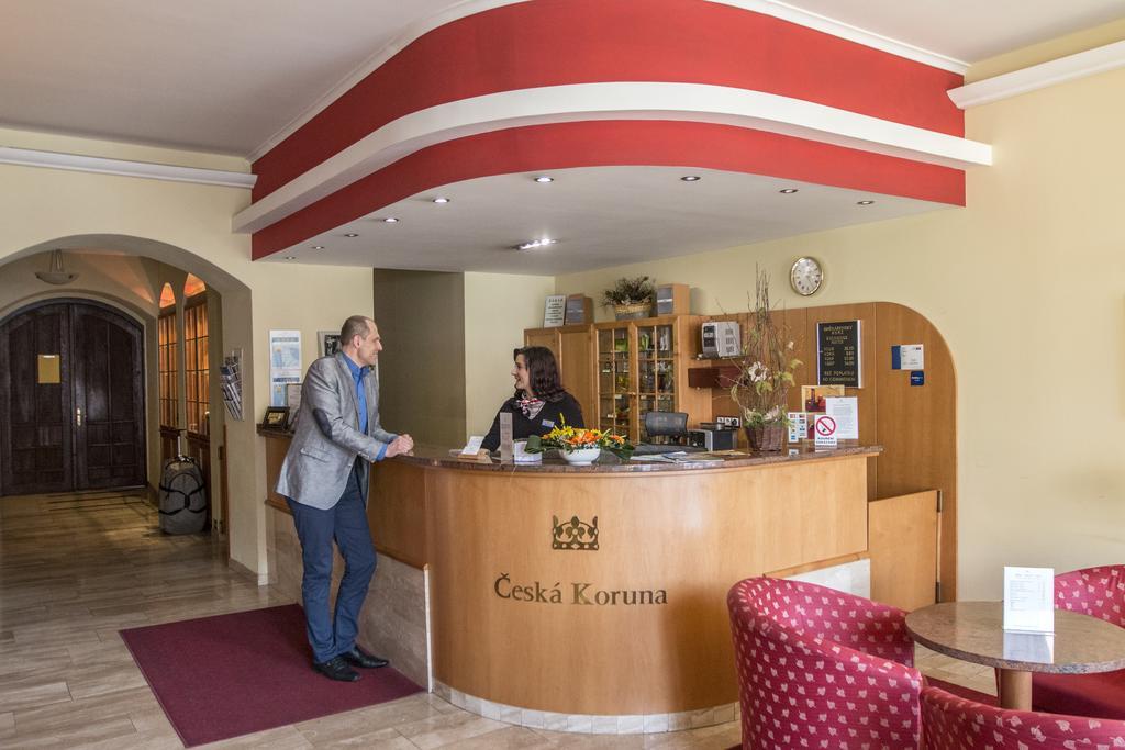 Hotel Česká Koruna Decin Esterno foto
